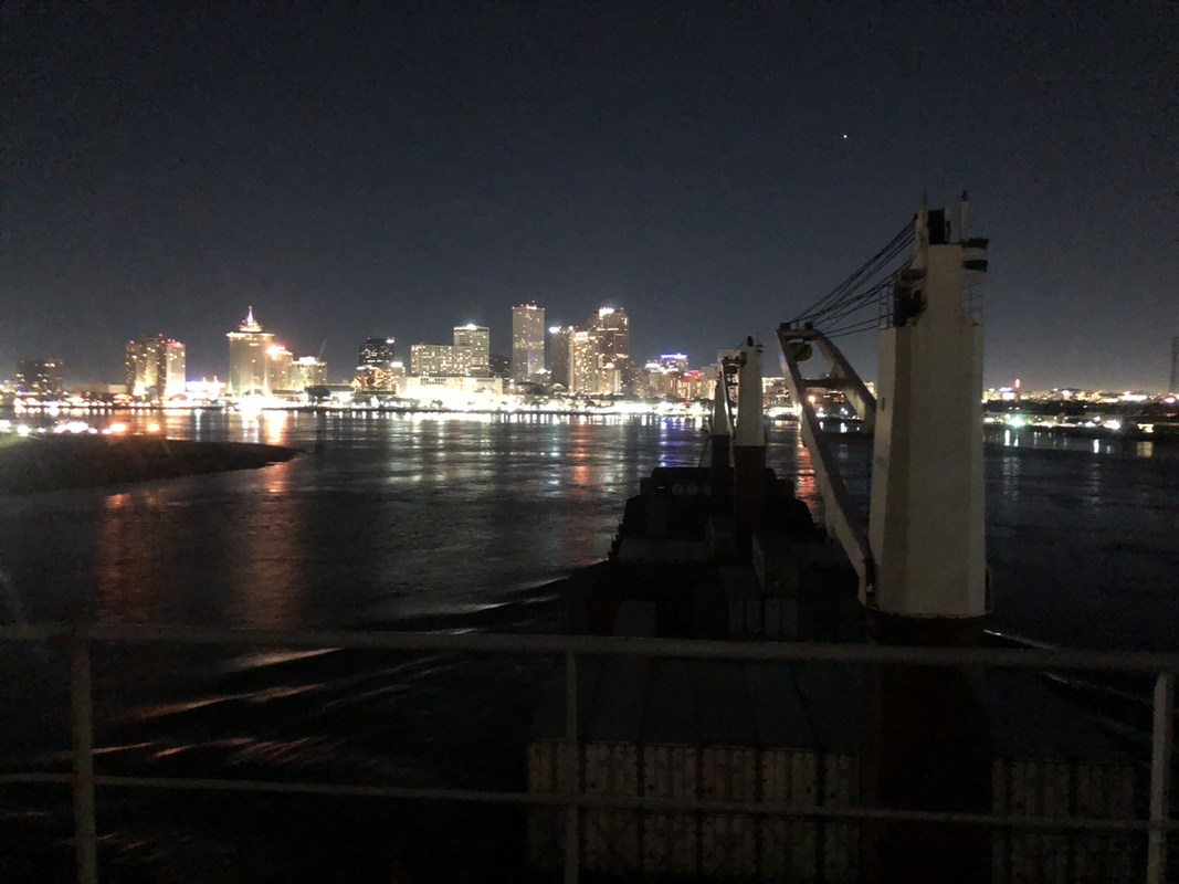 Mississippi River ship